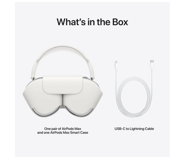 Apple AirPods Max srebrne - 613001 - zdjęcie 8